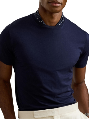 ΑΝΔΡΙΚΟ T-SHIRT ΜΕ ΛΟΓΟΤΥΠΟ | Μπλε Σκούρο XXL