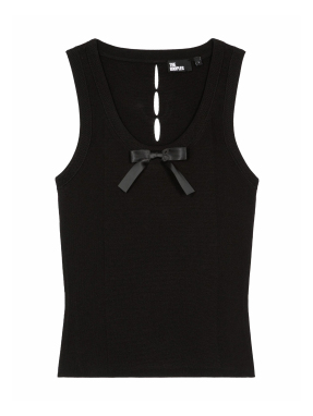 ΓΥΝΑΙΚΕΙΟ ΑΜΑΝΙΚΟ ΤΟΠ | Μαύρο EU 40