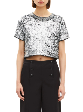 ΓΥΝΑΙΚΕΙΟ ΤΟΠ | Ασημί EU 40