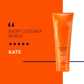 LANCASTER SUN BEAUTY BODY MILK SPF30 | 250ml