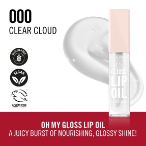 OH MY GLOSS! LIP OIL | 000 - Clear Cloud
