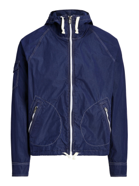 ΑΝΔΡΙΚΟ JACKET ΜΕ ΚΟΥΚΟΥΛΑ | Μπλε XXL