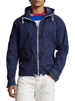 ΑΝΔΡΙΚΟ JACKET ΜΕ ΚΟΥΚΟΥΛΑ | Μπλε XXL