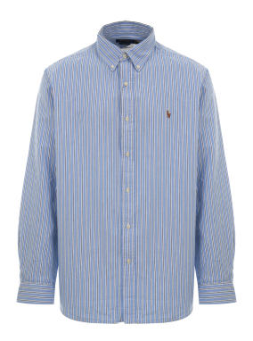 ΑΝΔΡΙΚΟ ΠΟΥΚΑΜΙΣΟ OXFORD | Ριγέ  XXL