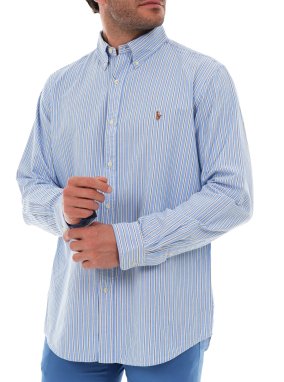 ΑΝΔΡΙΚΟ ΠΟΥΚΑΜΙΣΟ OXFORD | Ριγέ  XXL