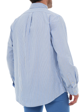 ΑΝΔΡΙΚΟ ΠΟΥΚΑΜΙΣΟ OXFORD | Ριγέ  XXL