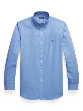 ΑΝΔΡΙΚΟ ΠΟΥΚΑΜΙΣΟ ΜΕ ΛΟΓΟΤΥΠΟ | Γαλάζιο M