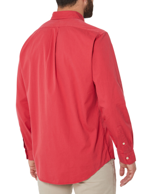 ΑΝΔΡΙΚΟ ΠΟΥΚΑΜΙΣΟ ΜΕ ΛΟΓΟΤΥΠΟ | Κόκκινο L