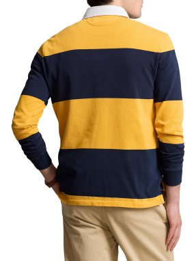 ΑΝΔΡΙΚΗ ΜΑΚΡΥΜΑΝΙΚΗ POLO ΜΠΛΟΥΖΑ | Ριγέ  L