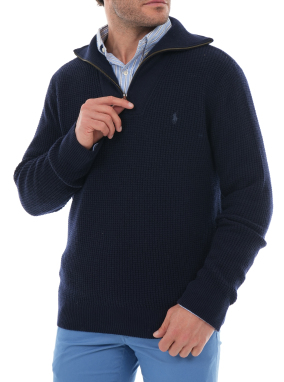 ΑΝΔΡΙΚΟ ΠΟΥΛΟΒΕΡ ΜΕ ΛΟΓΟΤΥΠΟ | Μπλε Σκούρο L