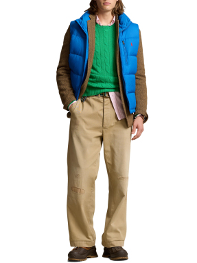 ΑΝΔΡΙΚΟ ΚΑΠΙΤΟΝΕ ΓΙΛΕΚΟ ΜΕ ΛΟΓΟΤΥΠΟ | Μπλε L