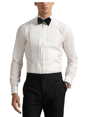 ΑΝΔΡΙΚΟ ΠΟΥΚΑΜΙΣΟ | Λευκό UK 16