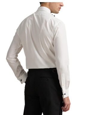 ΑΝΔΡΙΚΟ ΠΟΥΚΑΜΙΣΟ | Λευκό UK 16