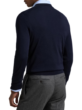 ΑΝΔΡΙΚΗ ΜΑΛΛΙΝΗ ΜΠΛΟΥΖΑ | Μπλε Σκούρο S