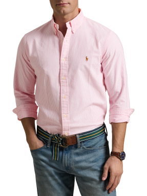 ΑΝΔΡΙΚΟ ΡΙΓΕ ΠΟΥΚΑΜΙΣΟ | Ροζ XL