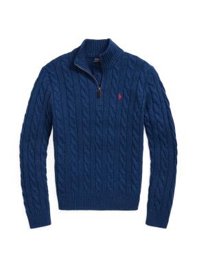 ΑΝΔΡΙΚΟ ΠΟΥΛΟΒΕΡ HALF-ZIP | Μπλε Σκούρο M