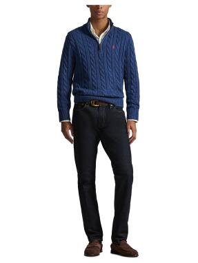 ΑΝΔΡΙΚΟ ΠΟΥΛΟΒΕΡ HALF-ZIP | Μπλε Σκούρο L