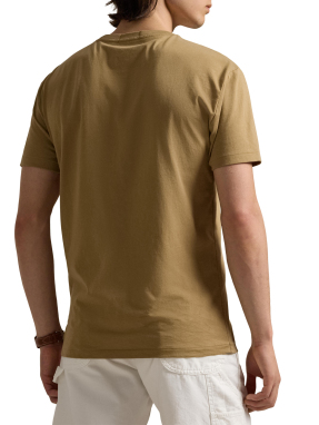 ΑΝΔΡΙΚΟ T-SHIRT ΜΕ ΛΟΓΟΤΥΠΟ | Καφέ XXL