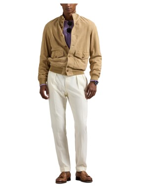 ΑΝΔΡΙΚΟ SUEDE BOMBER | Μπεζ L