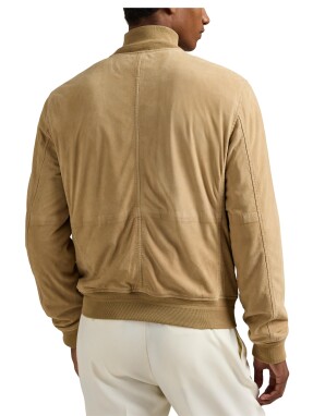 ΑΝΔΡΙΚΟ SUEDE BOMBER | Μπεζ L
