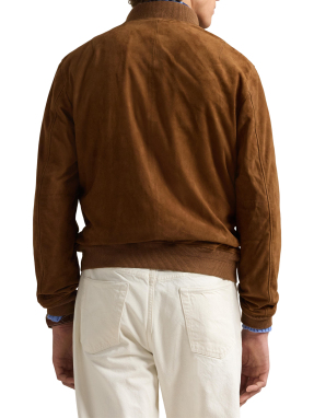 ΑΝΔΡΙΚΟ SUEDE BOMBER | Καφέ L