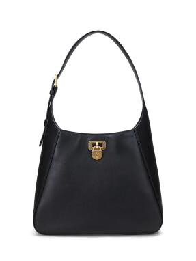 ΓΥΝΑΙΚΕΙΑ ΔΕΡΜΑΤΙΝΗ ΤΣΑΝΤΑ ΩΜΟΥ | Μαύρο