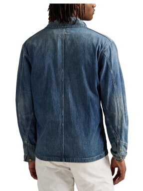 ΑΝΔΡΙΚΟ DENIM JACKET | Μπλε S