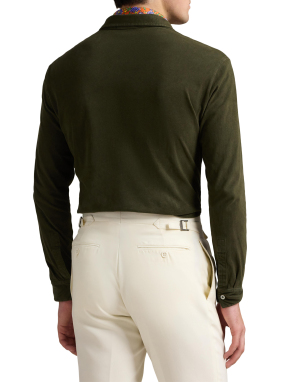 ΑΝΔΡΙΚΗ ΜΑΚΡΥΜΑΝΙΚΗ POLO ΜΠΛΟΥΖΑ | Χακί M