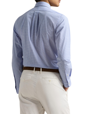 ΑΝΔΡΙΚΟ ΠΟΥΚΑΜΙΣΟ ΠΟΠΛΙΝΑ | Γαλάζιο M