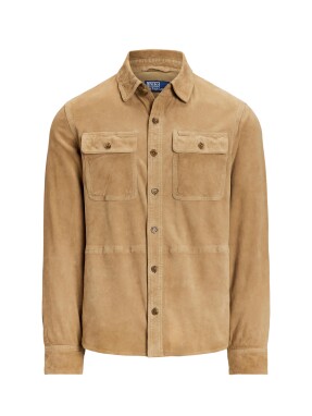 ΑΝΔΡΙΚΟ SUEDE ΠΟΥΚΑΜΙΣΟ | Μπεζ L