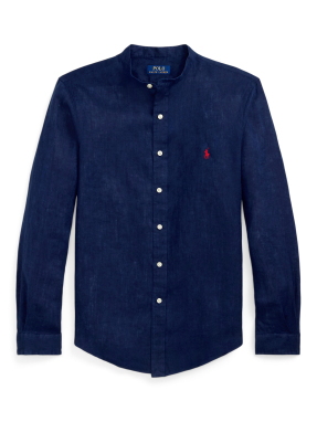 ΑΝΔΡΙΚΟ ΛΙΝΟ ΠΟΥΚΑΜΙΣΟ | Μπλε S