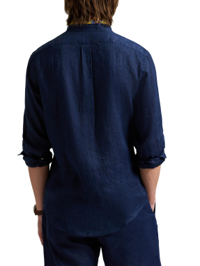 ΑΝΔΡΙΚΟ ΛΙΝΟ ΠΟΥΚΑΜΙΣΟ | Μπλε S