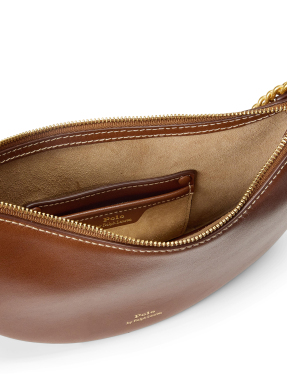 ΓΥΝΑΙΚΕΙΑ ΔΕΡΜΑΤΙΝΗ ΤΣΑΝΤΑ ΩΜΟΥ | Καφέ