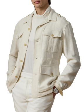 ΑΝΔΡΙΚΟ JACKET | Εκρού IT 44