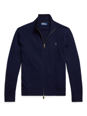 ΑΝΔΡΙΚΗ ΜΑΛΛΙΝΗ ΖΑΚΕΤΑ | Μπλε Σκούρο XL