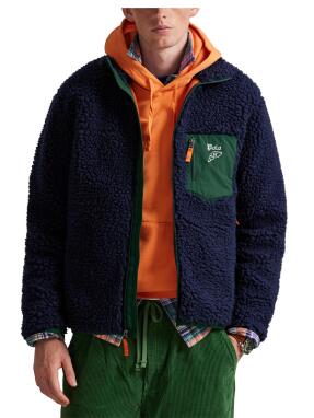 ΑΝΔΡΙΚΗ TEDDY ΖΑΚΕΤΑ | Μπλε Σκούρο M