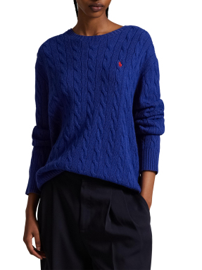 ΓΥΝΑΙΚΕΙΟ ΠΛΕΚΤΟ ΠΟΥΛΟΒΕΡ | Μπλε Σκούρο L