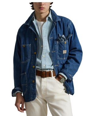 ΑΝΔΡΙΚΟ DENIM JACKET | Μπλε Σκούρο M
