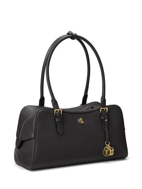 ΓΥΝΑΙΚΕΙΑ ΔΕΡΜΑΤΙΝΗ ΤΣΑΝΤΑ ΩΜΟΥ MARCY SATCHEL LARGE | Μαύρο