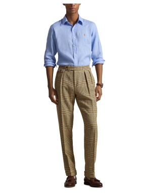 ΑΝΔΡΙΚΟ ΛΙΝΟ ΠΟΥΚΑΜΙΣΟ | Μπλε S