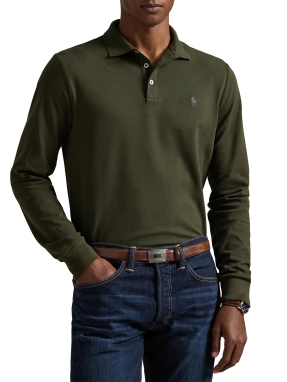 ΑΝΔΡΙΚΗ ΜΑΚΡΥΜΑΝΙΚΗ POLO ΜΠΛΟΥΖΑ | Λαδί XXL