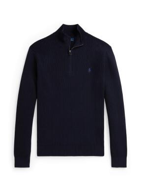 ΑΝΔΡΙΚΟ ΠΟΥΛΟΒΕΡ HALF-ZIP | Μπλε Σκούρο XL