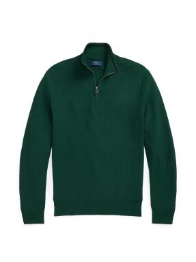 ΑΝΔΡΙΚΟ ΠΟΥΛΟΒΕΡ HALF-ZIP | Πράσινο M