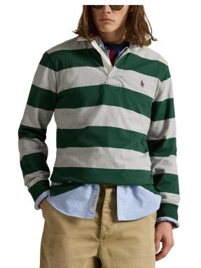 ΑΝΔΡΙΚΗ ΜΑΚΡΥΜΑΝΙΚΗ POLO ΜΠΛΟΥΖΑ | Ριγέ  L