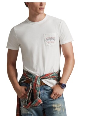 ΑΝΔΡΙΚΟ T-SHIRT | Εκρού M