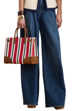 ΓΥΝΑΙΚΕΙΑ ΤΣΑΝΤΑ ΧΕΙΡΟΣ MEDIUM | Ριγέ