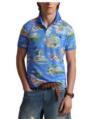 KNIT-POLO | Μπλε M