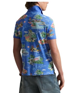 KNIT-POLO | Μπλε M