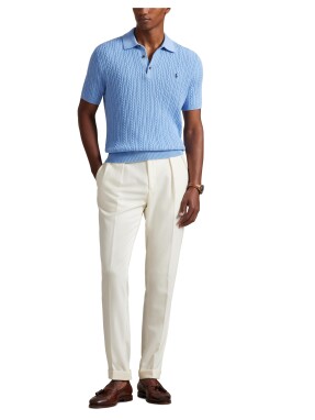 ΑΝΔΡΙΚΗ ΠΛΕΚΤΗ POLO ΜΠΛΟΥΖΑ | Μπλε Ανοιχτό M