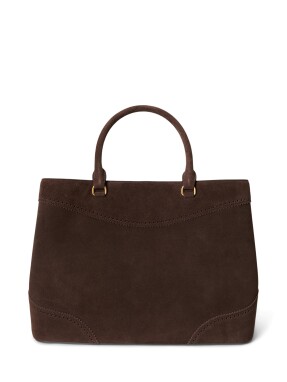 ΓΥΝΑΙΚΕΙΑ SUEDE ΤΣΑΝΤΑ ΧΕΙΡΟΣ MARCY LARGE | Καφέ